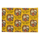 Housse D'oreillers Normal People Scare Me (Dos)