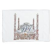 Housse D'oreillers Nos Citernes De Lit (devant-Droit)