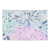 Housse D'oreillers Notes musicales (Dos-Droit)