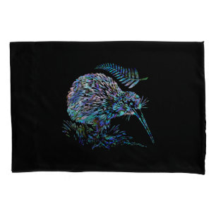 HOUSSE D'OREILLERS NOUVELLE-ZÉLANDE KIWI PAUA PILLOWCASE
