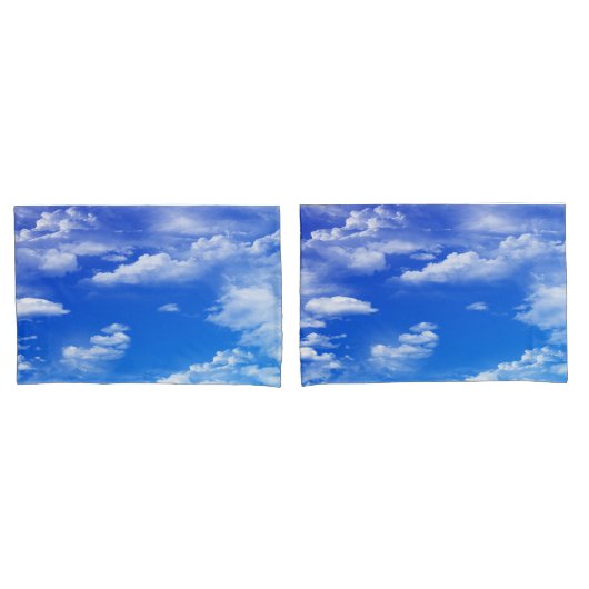 Housse D'oreillers Nuages (devant-Set)