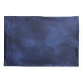 Housse D'oreillers Nuages bleus foncés (Dos)