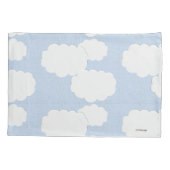 Housse D'oreillers Nuages de rêves doux (Dos)