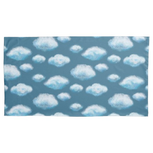 Housse D'oreillers Nuages doux (devant-gauche)