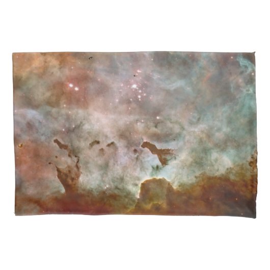 Housse D'oreillers Nuages sombres de Carina Nebula Hubble Space (devant-gauche)