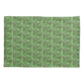 Housse D'oreillers Nuances de Green Beach Grass Standard Pillowcase (Dos)