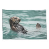 Housse D'oreillers Observation de la Loupe de mer (Dos-Droit)