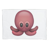 Housse D'oreillers Octopus - Emoji (devant)