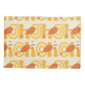 Housse D'oreillers Oh, les endroits où tu iras | Motif de texte orang (Dos-gauche)