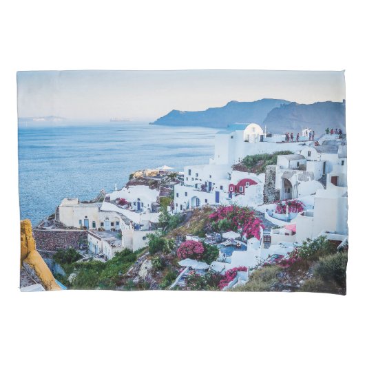 Housse D'oreillers Oia, Santorin, Grèce (devant)