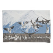 Housse D'oreillers Oies éparses (devant-gauche)