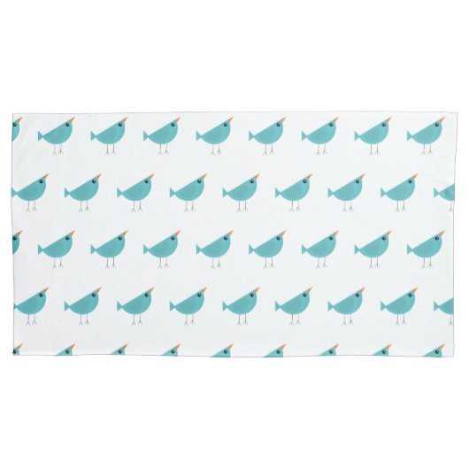 Housse D'oreillers Oiseau (devant-gauche)