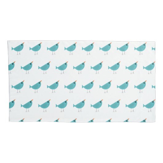 Housse D'oreillers Oiseau (Dos-Droit)