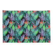 Housse D'oreillers Oiseau d'aquarelle du paradis (Dos-Droit)