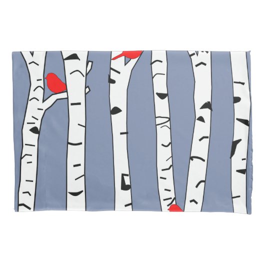 Housse D'oreillers Oiseaux (devant)