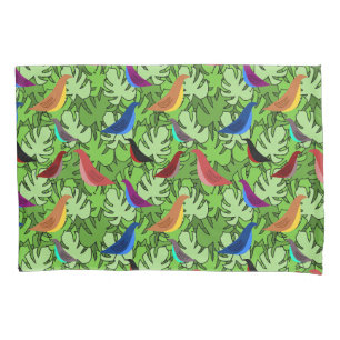 Housse D'oreillers Oiseaux, oiseaux, oiseaux