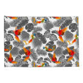 Housse D'oreillers oiseaux tropicaux (Dos-Droit)