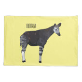 Housse D'oreillers Okapi (Dos)