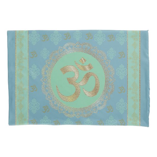 Housse D'oreillers OM Mandala - Pillowcase (devant)