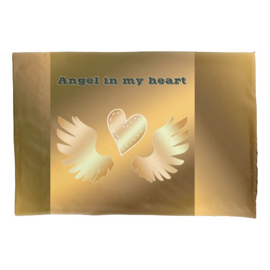 Housse D'oreillers Or (devant)