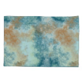 Housse D'oreillers Or et Turquoise (Dos)