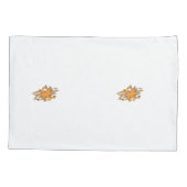 Housse D'oreillers Orange jaunâtre, Jaune orangé (Dos)