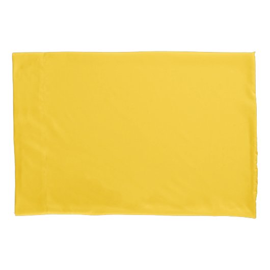 Housse D'oreillers Orange jaune moutarde et cadmium (devant)