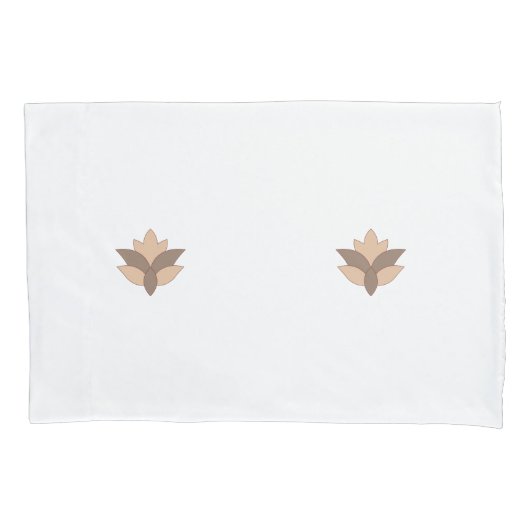 Housse D'oreillers Orange rougeâtre (devant)