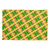 Housse D'oreillers Orange Truck (Dos-gauche)