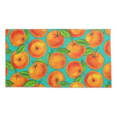 Housse D'oreillers Oranges (Dos-gauche)