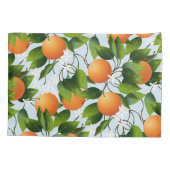 Housse D'oreillers Oranges Agrumes Fruit Floral (Dos)