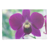 Housse D'oreillers Orchidée pourpre (devant-Droit)