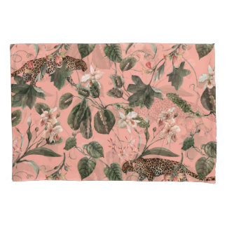 Housse D'oreillers Orchidée tropicale, papillons : aquarelle exotique
