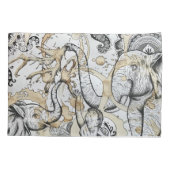 Housse D'oreillers oreiller à éléphant (Dos)