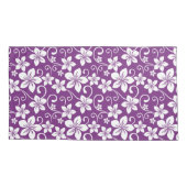 Housse D'oreillers Oreiller BLUE HAWAII (PLUM) (Dos-gauche)