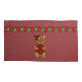 Housse D'oreillers Oreiller cadeau de Teddy (Dos)