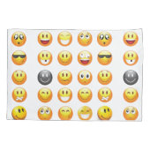 Housse D'oreillers oreiller coussin coque de la literie emojis (Dos)