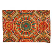 Housse D'oreillers Oreiller géométrique d'inspiration africaine (devant-gauche)