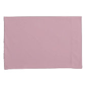 Housse D'oreillers Oreiller rose Dusty (devant-Droit)