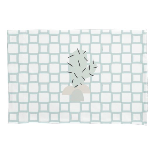 Housse D'oreillers Oreillère de charme moderne Cactus (devant-gauche)