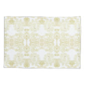 Housse D'oreillers Oreillère en dentelle de crème (Dos-gauche)