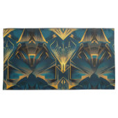 Housse D'oreillers Oreillers King Pair Art Déco (devant-Droit)