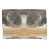 Housse D'oreillers Otter endormi (devant)