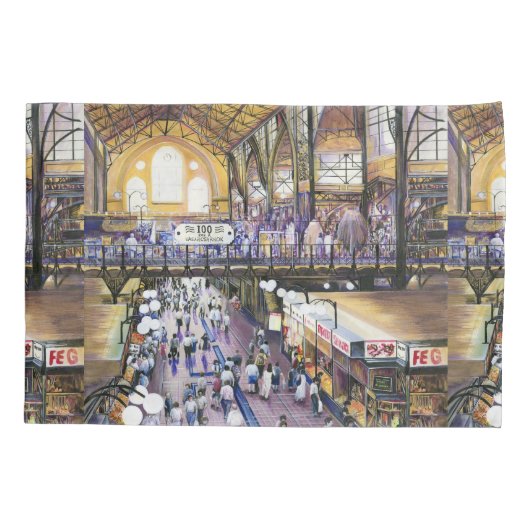 Housse D'oreillers Où est le garde-eau pour femmes ?Budapest (Dos)