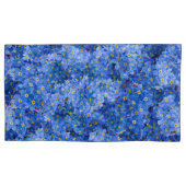 Housse D'oreillers Oublie-moi pas Motif de fleurs (devant-gauche)