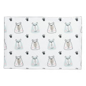 Housse D'oreillers Ours amusants (Dos)