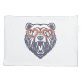 Housse D'oreillers Ours Jour Jeu (Dos)