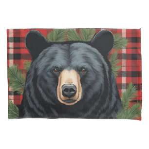 Housse D'oreillers Ours noir Majestic