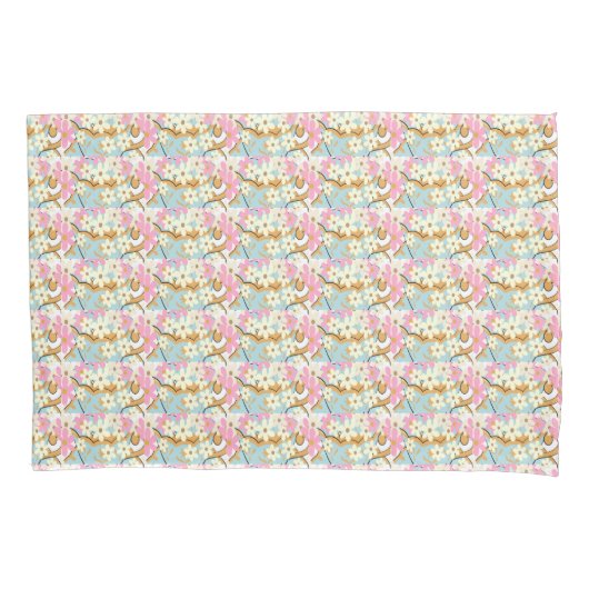 Housse D'oreillers OVERFLOT Floral Pillowcase - Adiela Akoo (devant)