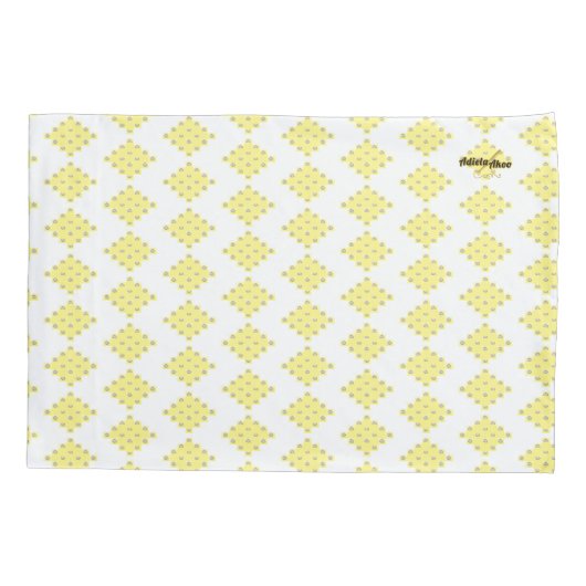 Housse D'oreillers OVERFLOW Pillowcase par la poète Adiela Akoo (Dos)